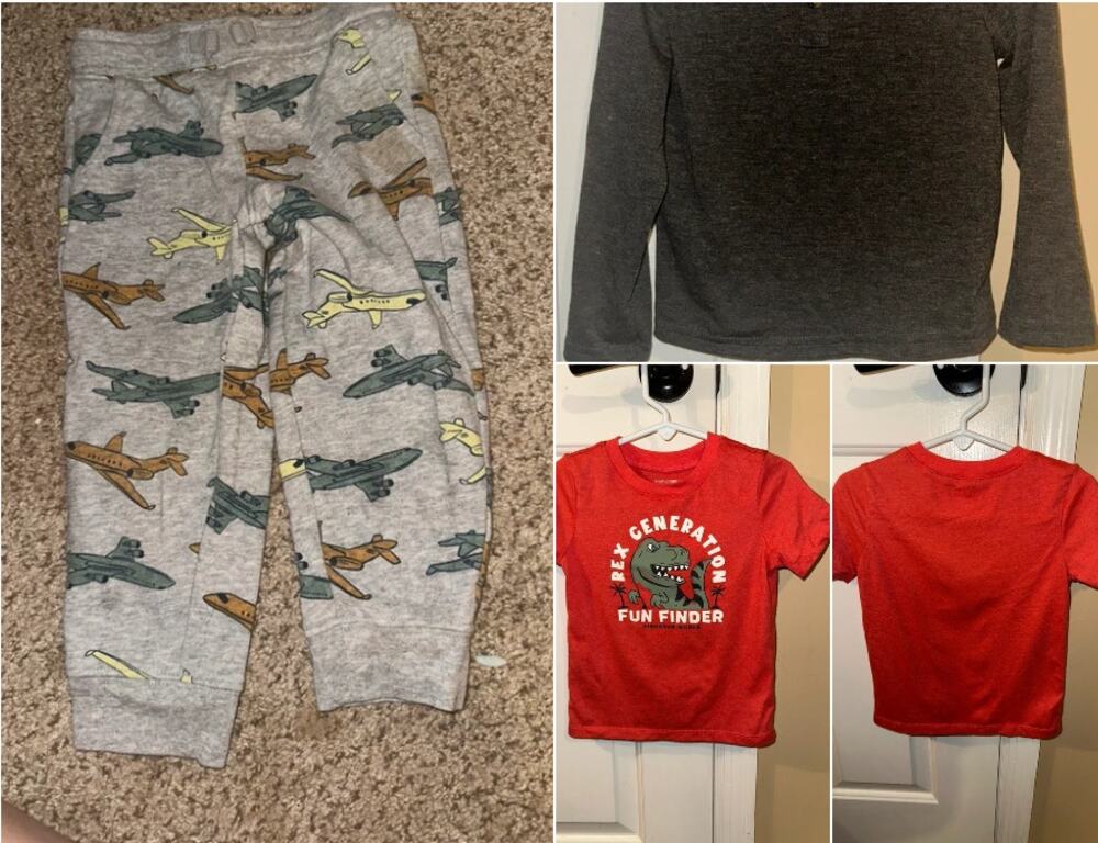 Toddler Boys’ 3-Piece Clothing Bundle – Sizes 2T–3Y